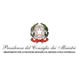 logo Presidenza del Consiglio dei Ministri - Dipartimento per le Politiche giovanili e il Servizio civile universale.